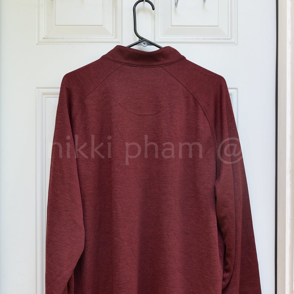 Bolle performance 1/4 zip men long sleeve in red - Picture 4 of 7
